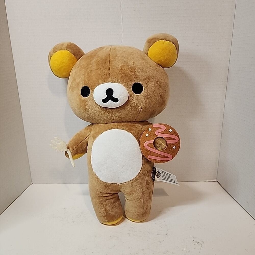 Rilakkuma San-X Cafe with Donut 15β Plush Stuffed Toy 2022